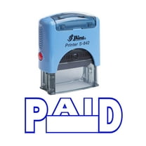PAID Self Inking Rubber Stamp Custom Shiny Office Stationary Stamp