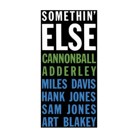 Cannonball Adderley - Somethin Else - Music & Performance - CD