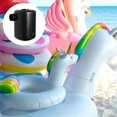 thumbnail image 3 of Portable Air Pump, Electric Air Mattress Pump for Inflatables with 3000mAh Battery, Mini Inflator Pump with 4 Nozzles-black_Perfect Gift, 3 of 5