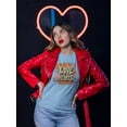 thumbnail image 2 of Love In Our Hearts. T-Shirt Women -Smartprints Designs, Female XX-Large, 2 of 4