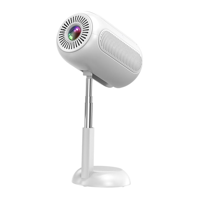 Mistaha Projecteur Intelligent Haute Performance TS-6 avec Résolution 720P, 240ANSI, Android 11, Décodage 4K, Projection 120 Pouces, Mémoire 1+8G, Bluetooth & WiFi, Partage d'Écran Sans Fil, Mise au Point Électronique, Auto