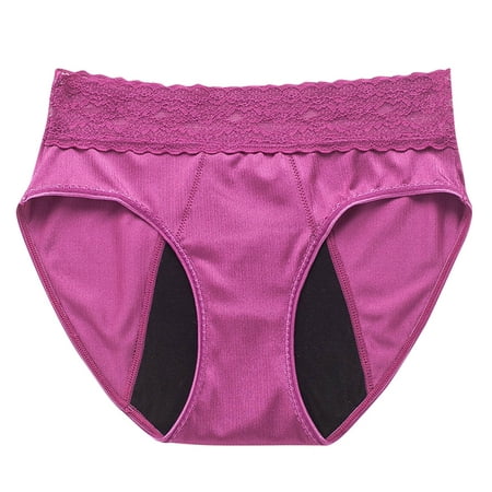 

AnuirheiH Women Large Underwear Medium High Waist Middle-Aged Underwear 4$ off 2nd item