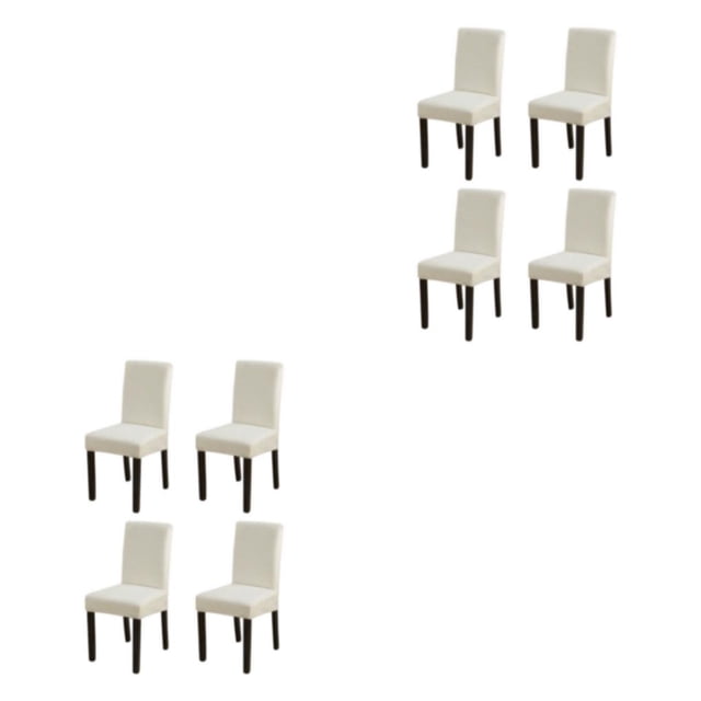 Wweixi 4pack/lot Stylish Chair Covers For Dining - Transform Dining Room With Ease Durable Cover For Dining white 2Set