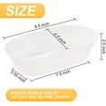 thumbnail image 2 of NOGIS 80 pack White Loaf Baking Pan Liners Square Bread Tin Liners Disposable Paper Parchment Loaf Bread Pan Liners Boat Shape Mini Loaf Liners for Baking Bread Muffins Cupcake, 2 of 6