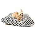 thumbnail image 3 of Majestic Pet Bamboo Print Rectangular Pet Bed, Large, Black, 3 of 3