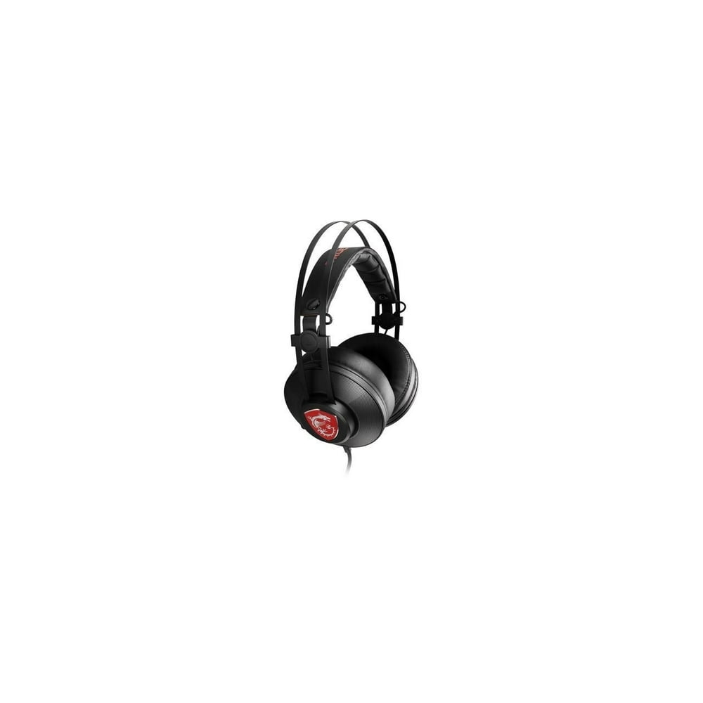 MSI H991 Wired PC Gaming Headset with Microphone, Black