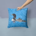 thumbnail image 2 of Carolines Treasures 8718PW1414 Bird - Loon Decorative   Canvas Fabric Pillow 14Hx14W multicolor, 2 of 4