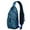 Blue-29, variant on Crossbody Sling Backpack for Women Men Colorful Sharks Shoulder Sling Crossbody Casual Chest Bag for Travel Sports Running Hiking