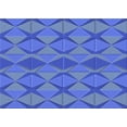 thumbnail image 1 of Ahgly Company Machine Washable Indoor Rectangle Transitional Sky Blue Area Rugs, 7' x 9', 1 of 7