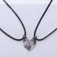 thumbnail image 1 of 1 Par De Collares De Encanto De Piedra De Corazón Magnético/Gargantilla Colgante A Juego De Moda Pareja/Accesorios De Joyería Para Amantes Para Niño Niña Amigo, 1 of 4