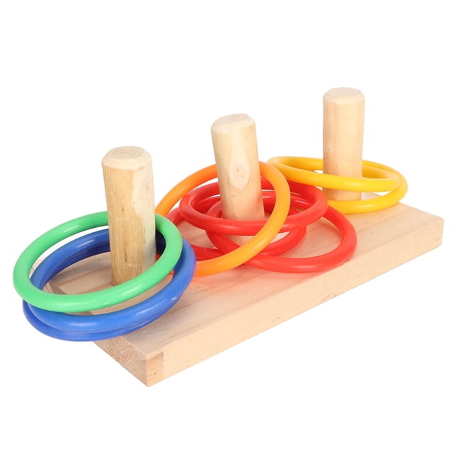Engage Your Parakeets With The Colorful Interactive Bird Rings Toy Chewing And Training Parakeets Tabletop Puzzle Toy For Lovebirds Cockatiels And More