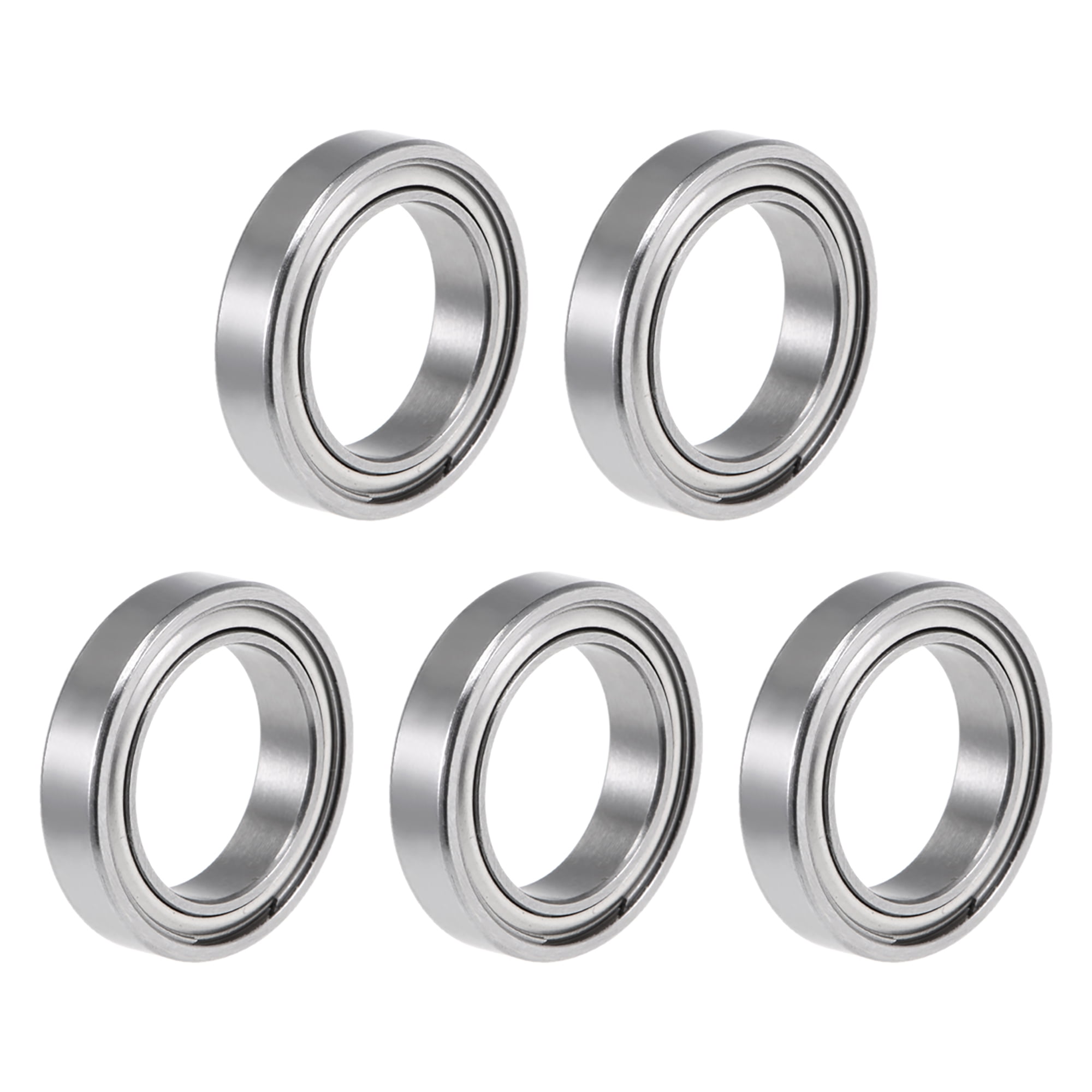 sourcing map 5pcs R8RS Deep Groove Ball Bearing Z2 1/2 X