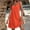 Orange, variant on Generic Women Summer Polka Dot Dress V Neck Sleeveless Loose Fitting Dresses Flowy Comfy Beach Vacation Mini Tank Dress
