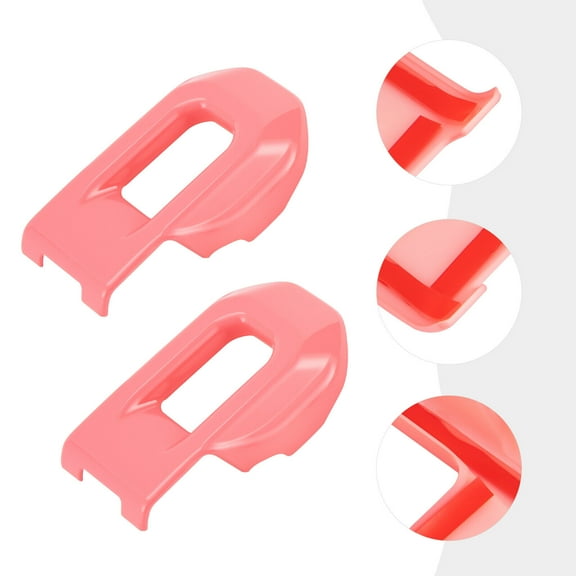 SHZICMY Pink Engine Hood Lock Latch Buckle Trim ABS For 18-21 Jeep Wrangler JL/Gladiator JT