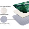 thumbnail image 5 of Beach waves 1003 Non-Slip Memory Foam Bath Rug: Absorbent, Quick-Dry, Machine Washable, Soft & Comfortable - L, 5 of 7