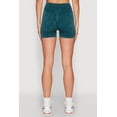 thumbnail image 4 of Womens Ruched Seamless Ribbed Knit Biker Shorts, 4 of 4