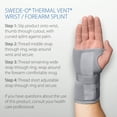 thumbnail image 5 of Swede-O Thermal Vent Wrist/Forearm Splint, Left - Small, 5 of 7