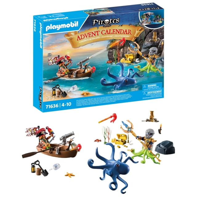 Calendario de Adviento Playmobil Pirates 71636 con 24 sorpresas