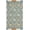 Ivory/Teal, variant on SAFAVIEH Blossom Keighley Geometric Fringe Wool Runner Rug, Ivory/Teal, 2'3" x 8'