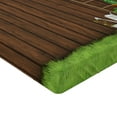thumbnail image 2 of Ambesonne Farm House Fitted Sheet, Gardening Materials, Twin XL Size, Green Brown, 2 of 3