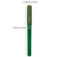 thumbnail image 3 of Large Capacity Writing Pen Black Pen Middle And High School Students Pen Clip Design Neutral Pen（Green Black Purple Yellow 4 Colors And Plastic Pen Clip）2ml, 3 of 4