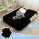 thumbnail image 4 of Puf cama MAXYOYO, sofá convertible para niños, negro, 4 of 6