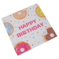 thumbnail image 3 of Sweet Donut Party Napkins for Birthday Use 40 Sheets Adorable Printed Napkins, 3 of 4