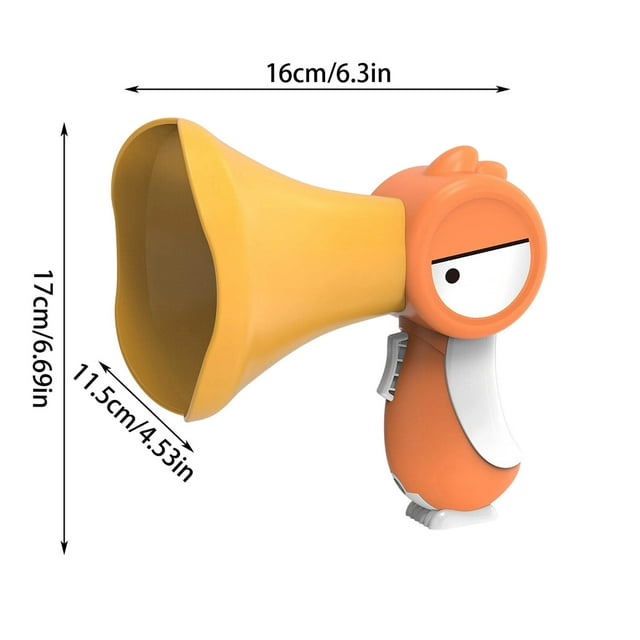 Children's Funny Voice Changer Speaker with Recording Playback, Sound Effects & Lanyard - Interactive Prank Toy Musical Instrument for Kids