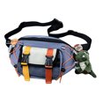 thumbnail image 3 of Mochila de hombro en el pecho, bolsa deportiva con correa ajustable impermeable de gran capacidad para hombres, 3 of 8