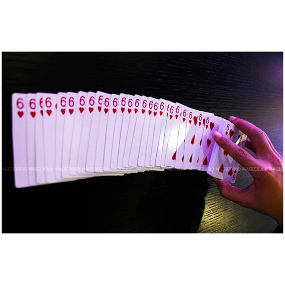 Svengali Deck Magic Gimmick Card Magic Trick for Magician Close Up Street Magic Prop Magia Toys Beginner Poker Cards Magic Show Funny
