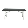 Lifetime 6 foot Rectangle Folding Table, Indoor/Outdoor Commercial
