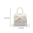 thumbnail image 2 of Children Single Shoulder Bag Fashion Pearl Bowknot Crossbody Bag Coin Purse, 2 of 3