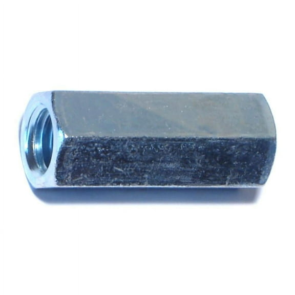 1/2"-13 x 11/16" x 1-3/4" Zinc Plated Steel Coarse Thread Rod Coupling Nuts CNS2-039