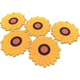 thumbnail image 1 of Juego de 5 salvamanteles de silicona, soportes antideslizantes multiusos, lindos salvamanteles para tapetes para tazones, tapete para encimera, tapete de mesa de silicona, tapetes para platos, tapete resistente al calor JM, 1 of 5