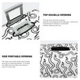 thumbnail image 4 of Bingfone Hand Drawn Snake Luggage Cover Washable Suitcase Cover Protector Anti-scratch Suitcase cover Fits 18-32 Inch Luggage, 4 of 8