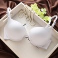 thumbnail image 4 of Sujetador sin costuras para mujer, lencería Sexy de realce de copa ABC, ropa interior con cierre frontal, busto pequeño, íntimo, 4 of 4