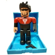 Roblox Series 9 Thrill Island: Commander Riggs Mini Figure (with Cube and Online Code) (No Packaging)