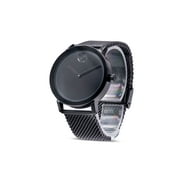 Movado Bold Evolution Black Ion-Plated Mesh Mens Watch