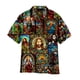 thumbnail image 3 of Dios ama al mundo Jesús me ama Camisas hawaianas Camisas de moda para hombres y mujeres Camisas de playa geniales Camisas florales geniales de verano Ropa, 3 of 5