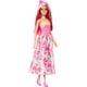 thumbnail image 1 of Barbie Royal Doll with Pink & Blonde Fantasy Hair, Colorful Accessories, Pink Ombre Bodice & Butterfly-Print Skirt, 1 of 5