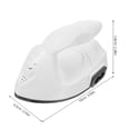 thumbnail image 2 of OULII 110v Mini Machine Iron For Diy Projects Ac Quick Preheat For Shirts Patches And Crafts Safe Heating Element, 2 of 8