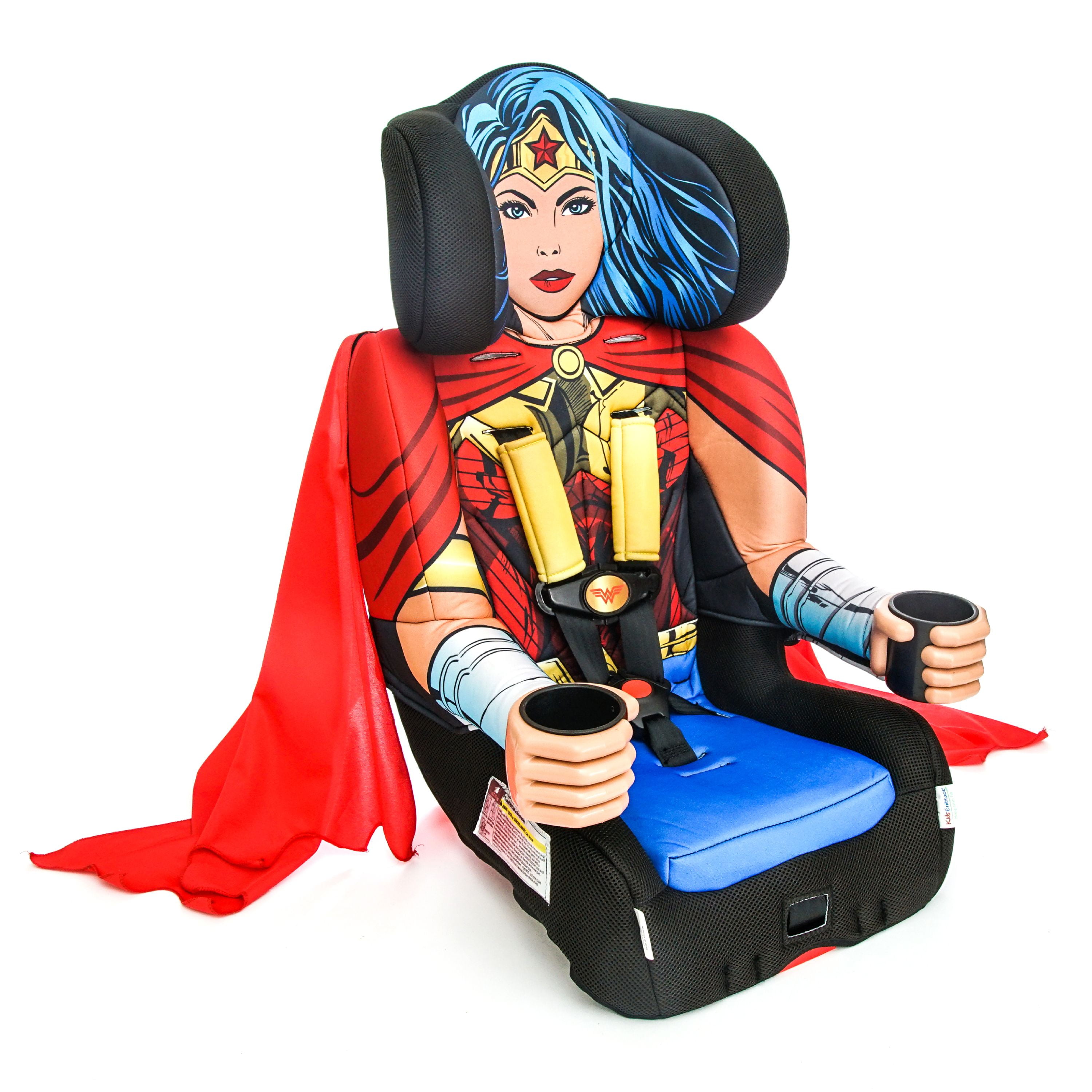 KidsEmbrace Booster Car Seat DC Comics Wonder Woman Combination Safety Chair New