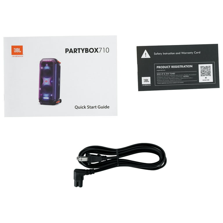 JBL Partybox 710 Bluetooth Karaoke Machine System Party Speaker+Mic+Tablet  Stand