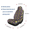 thumbnail image 2 of Goofa Cute Puffer Fish Printed Car Seat Covers, Automotive Seat Covers for Cars Trucks and SUVs, Quick Setup Universal Fit Elastic Seat Covers-1, 2 of 6