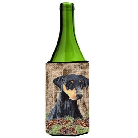 Doberman Wine bottle sleeve Hugger - 24 oz.