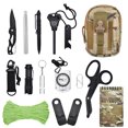 thumbnail image 1 of Kit de Survie en Plein Air Camping Randonnée Aide au Voyage Sifflet d'Urgence Pinces Outils Sifflet Portable Équipement, 1 of 6