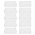 thumbnail image 1 of Shisuyan Small Containers For Organizing Transparent 10Pcs 4.13X2.95X1In, 1 of 8