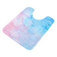 2PCs Bathroom Rugs Set Plush Toilet Base Mat 16" × 24" Bath Mat and 20