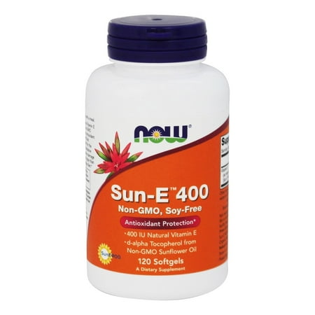 NOW Foods - Sun-E 400 - 120 Protection Antioxydant Softgels
