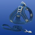 thumbnail image 4 of Wuffmeow Dog Harness No Pull  Walking Pet Harness Adjustable Reflective Breathable Oxford Soft Vest for Small Medium Large Dogs, 4 of 5